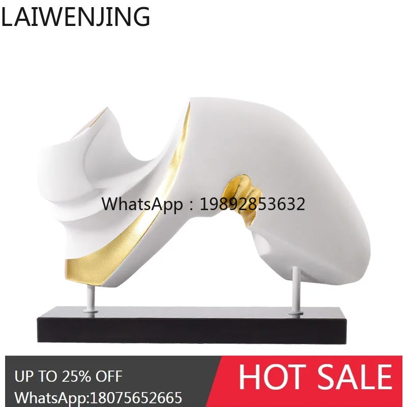 B1 light luxury exhibition hall high-end gold-plated art jewelry ornament