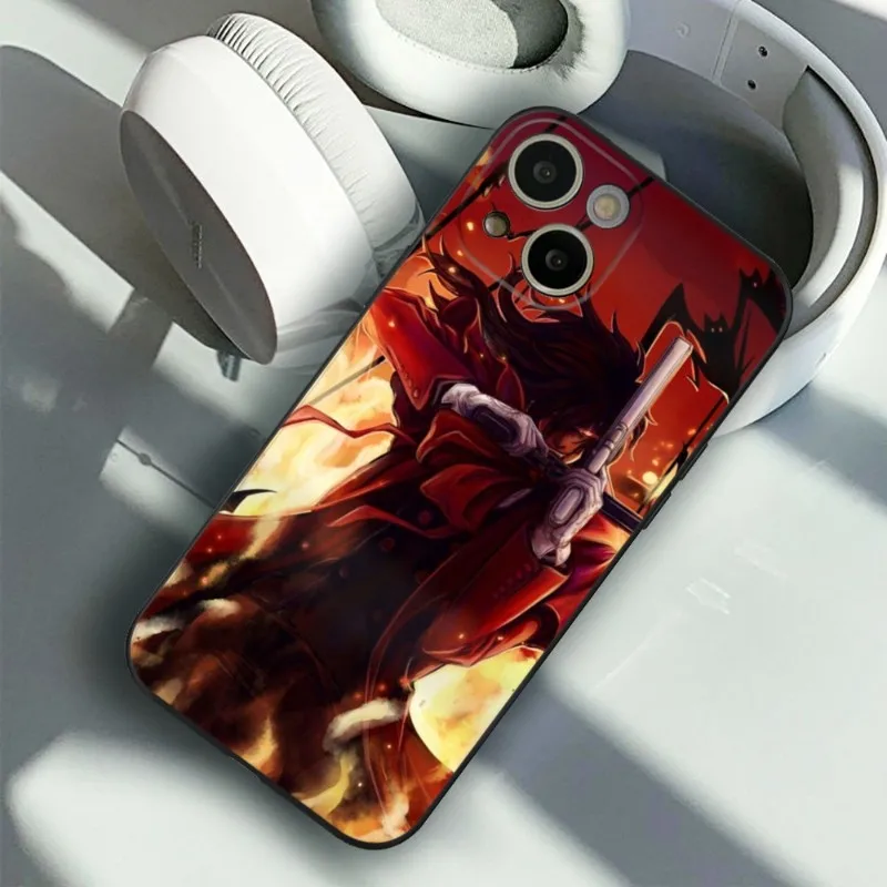 Anime Hellsing Phone Case FOR IPhone 14 13 11 12 Pro 8 7 Plus X 13 Pro MAX XR XS MINI SE 2020 Black Covers