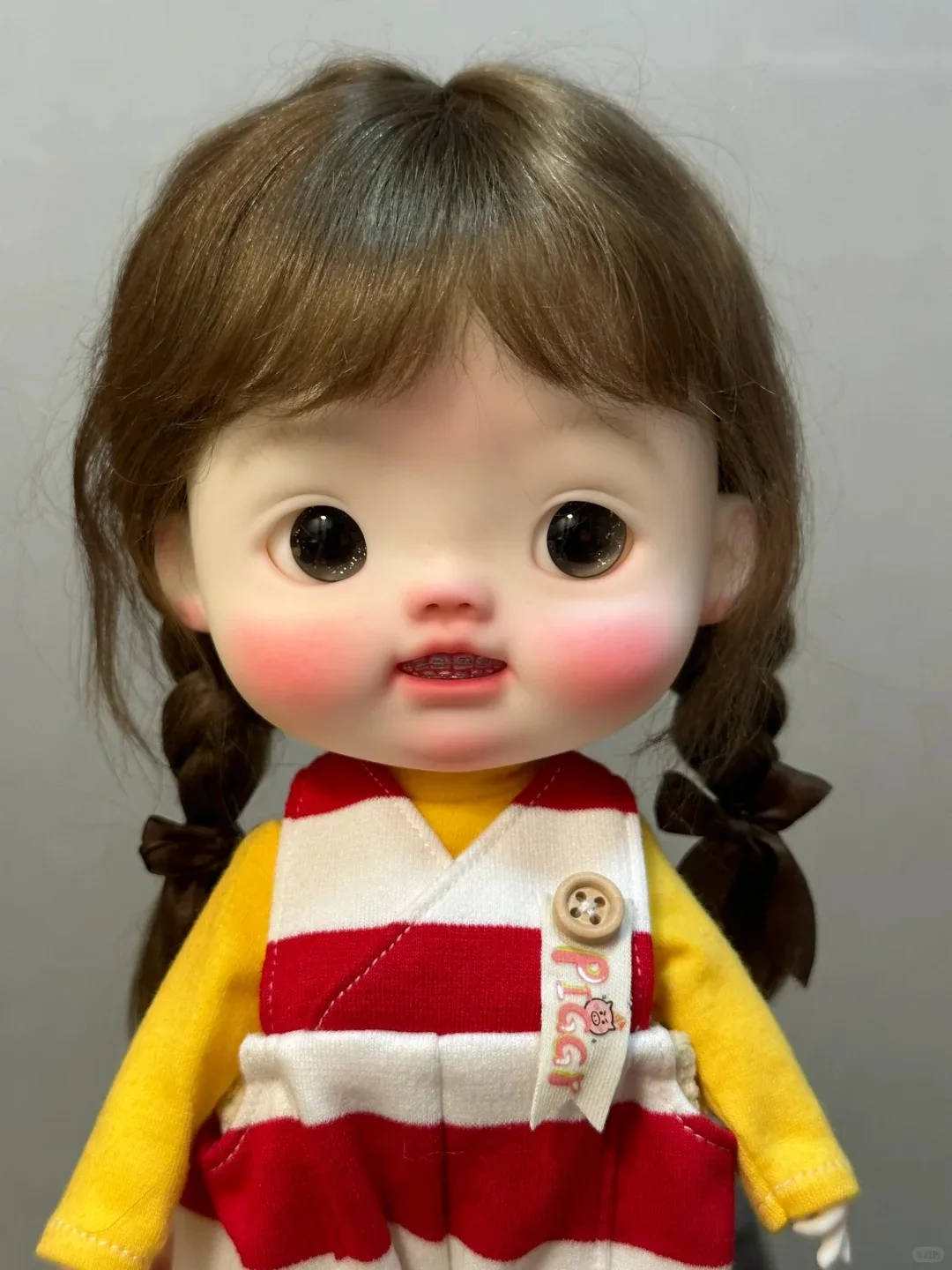 

Новая sd кукла BJD 1/6 очков, женщина, ребенок, мясо, сокровище, сустав, экшн-кукла, милая карта любви, мясо, soo