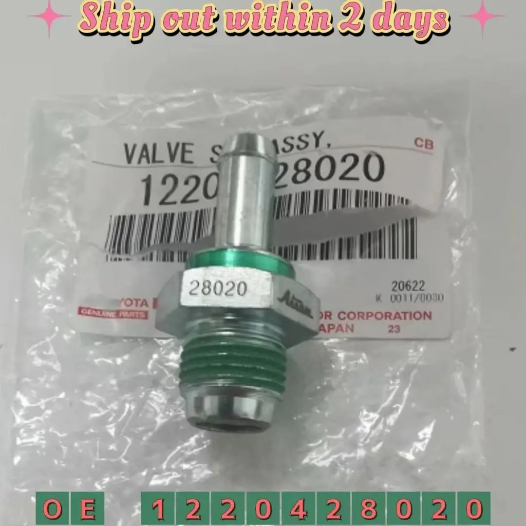 High Quality Original PCV Valve For Toyota RAV4 Camry Solara Highlander Scion tC 2.4L-14 OEM 12204-28020