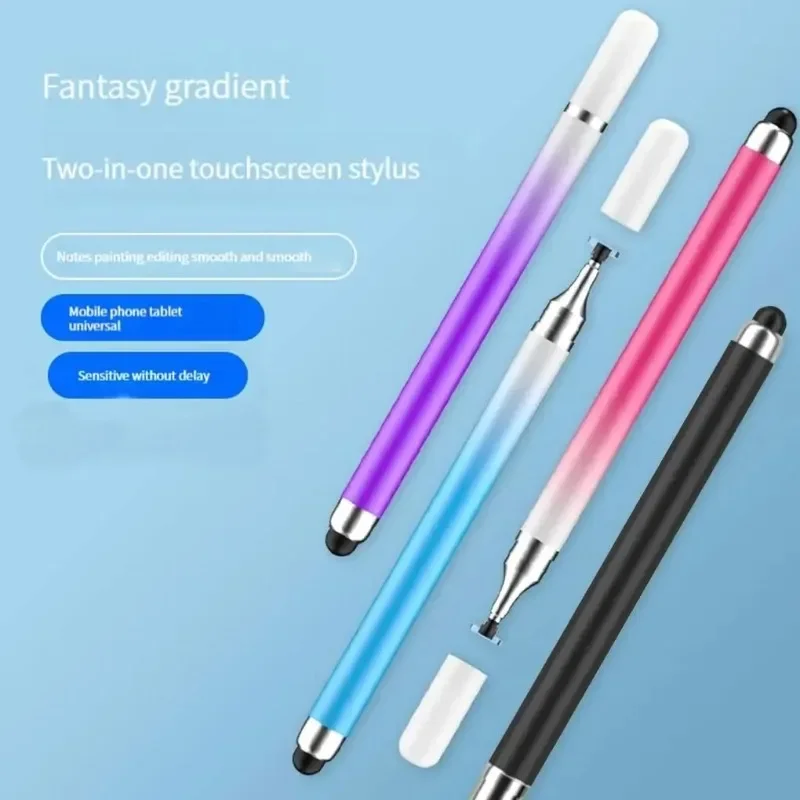 3/1PCS Universal 2 in 1 Stylus Pen for Smart Phone Tablet Drawing Capacitive Pencil Android Screen Touch Pen For iPhone Samsung