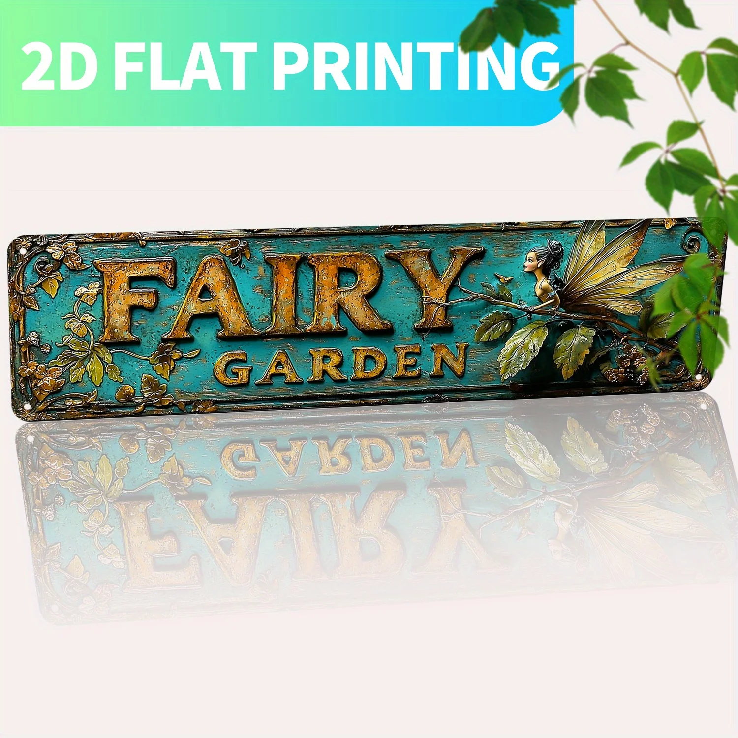 Tin Sign "Fairy Gar…