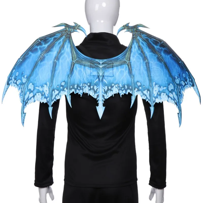 Kids Halloween Cosplay Costumes Carnival Party Dragon Wings Decoration Animal Clothes Boys Girls Cosplay Masquerade Props