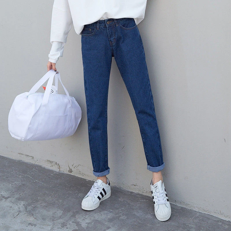 Vintage Jeans Woman High Waist Streetwear Female Clothing Straight Leg Jeans Women 2023 Denim Korean Fashion Women's Pants Y2k