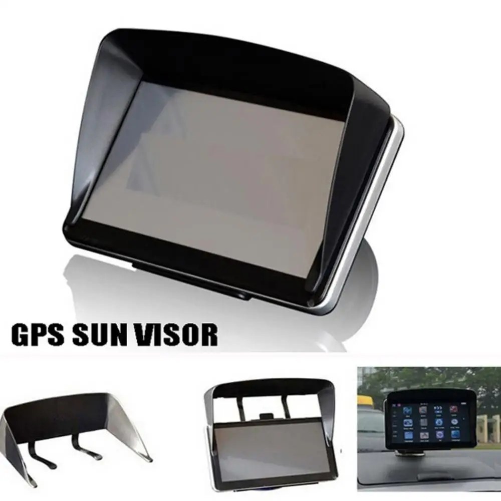 Navegador GPS para coche de 5 pulgadas, parasol, visera, accesorio, parternal