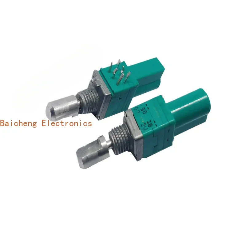 10PCS Push pull potentiometer B503K dual RK097121T00WA mixing console switch shaft with lock