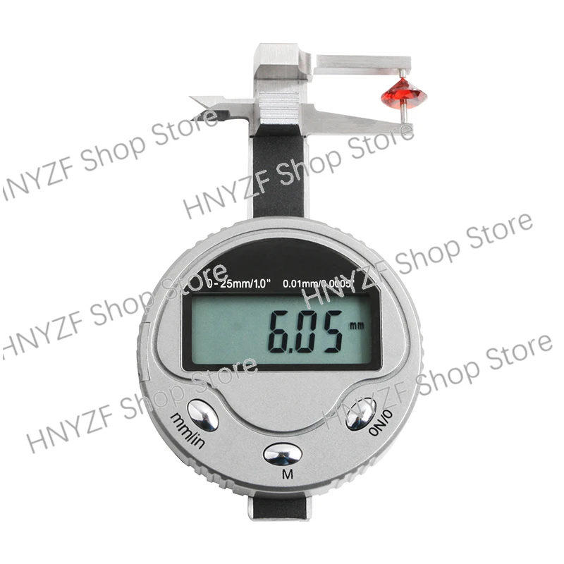 

New Design 0-25mm Diamond Gemstone Digital Gauge 0.01mm Electronic Jewelry Measure Gem Millimeter