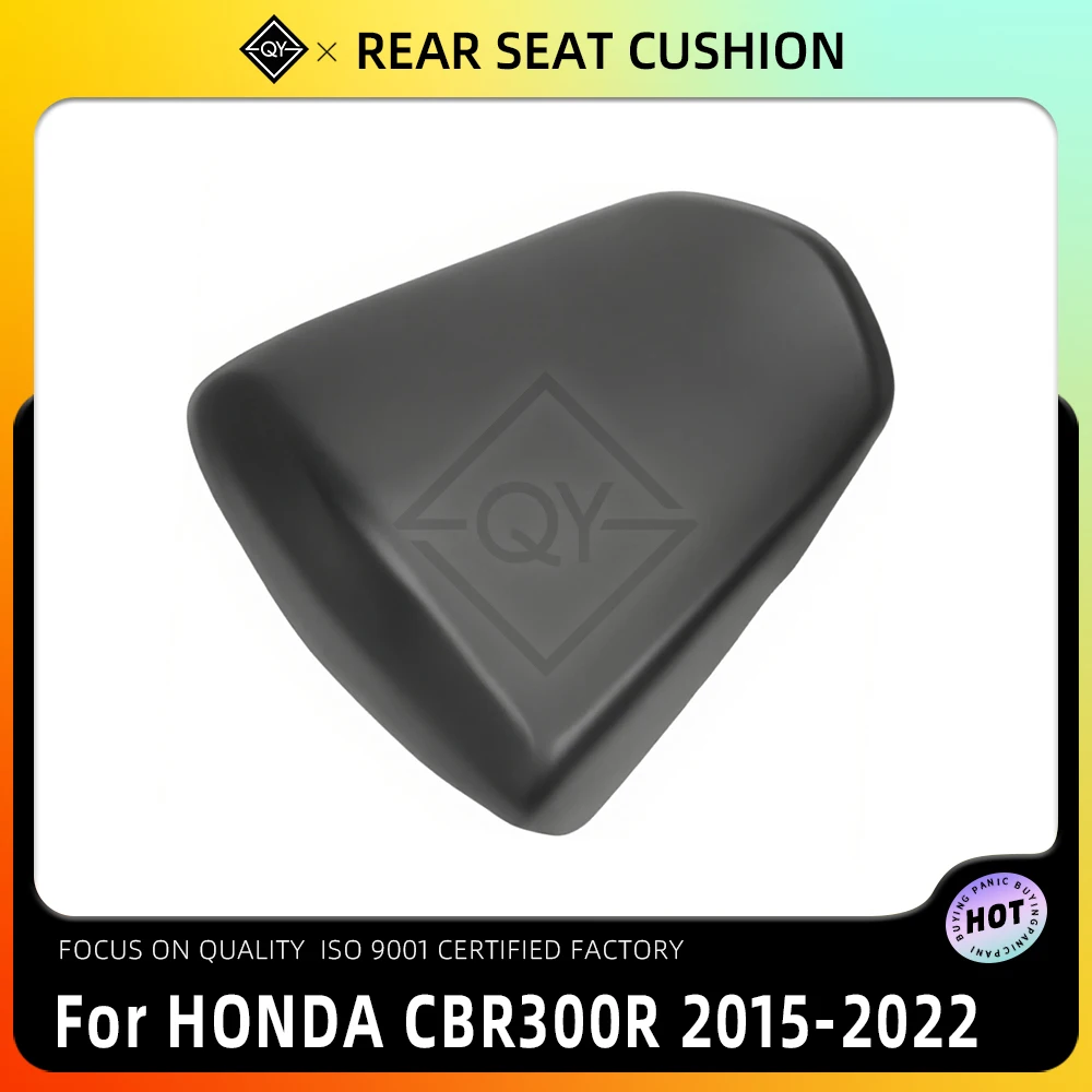 

Черная подушка заднего сиденья мотоцикла, удобная подушка для пассажира для Honda CBR300R CBR 300R 2015 2016 2017 2018-2022