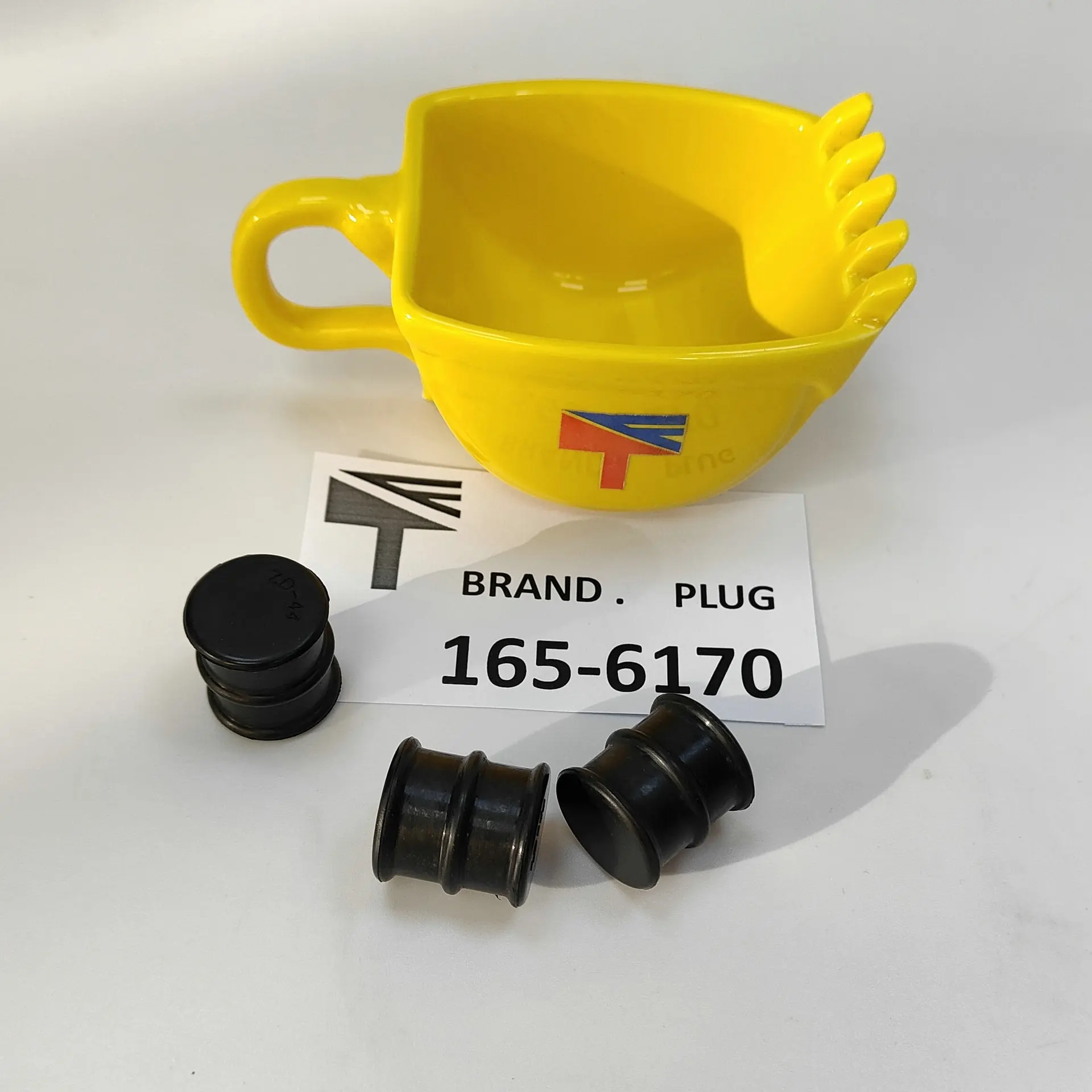 

5Pcs Rubber plug 165-6170 1656170 Suitable for engine C18 C16 construction machinery, accessories