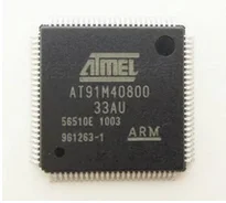 1~10pcs/lot AT91M40800-33AU AT91M40800 QFP-100 100% Brand New Original.