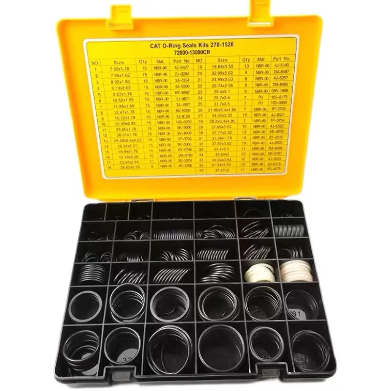 Caterpillar Oil Seal repair kit Box E306 E320 E323 E336 Oil Seal case Universal o-ring oil seal repair kit brand new