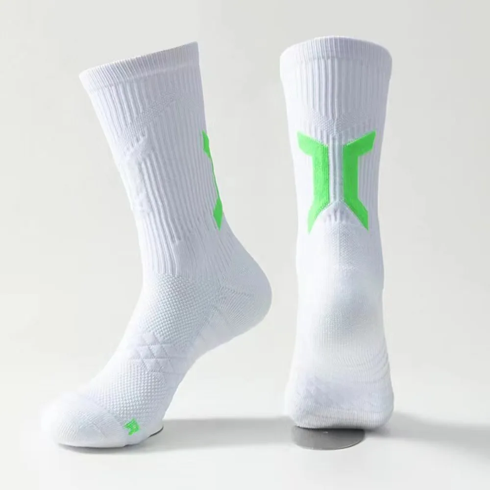 Quick Drying Sports Socks New Breathable Towel Pressure Sock Bottom Cycling Socks Running