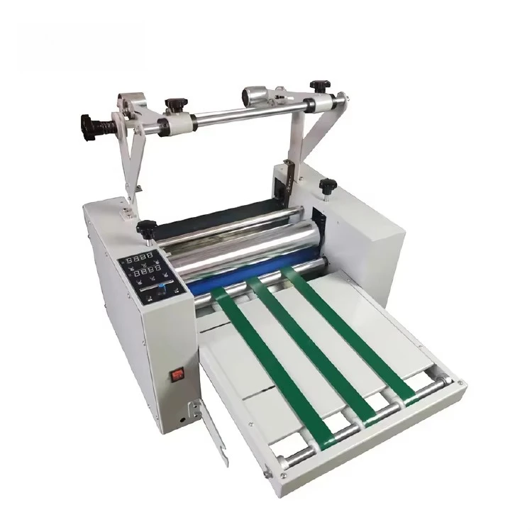 China Automatic Heat Plastic A1 A2 A3 A4 Size with Auto Feeding Laminating Machine