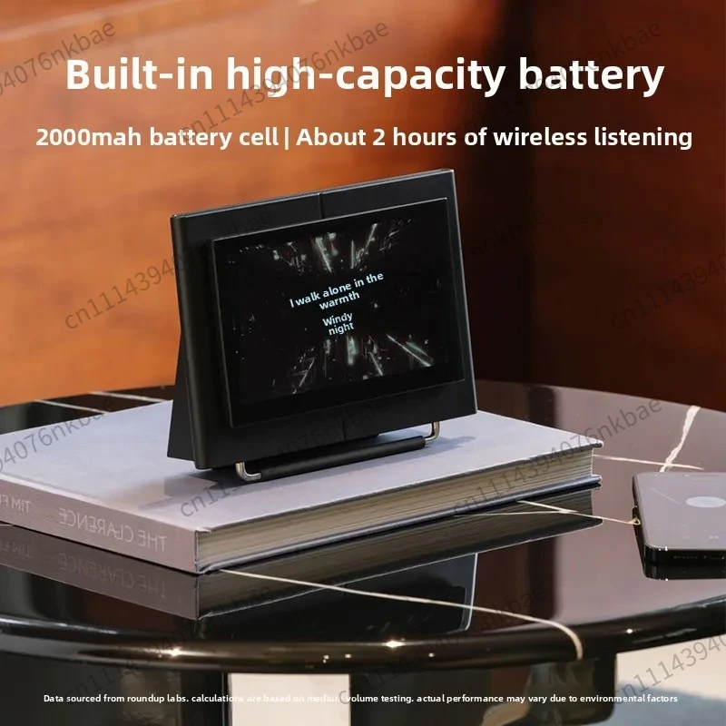 Vintage Flip Digital Clock Bluetooth Speaker Creative Desktop Decor Novelty Gadget Gift for Office Desk