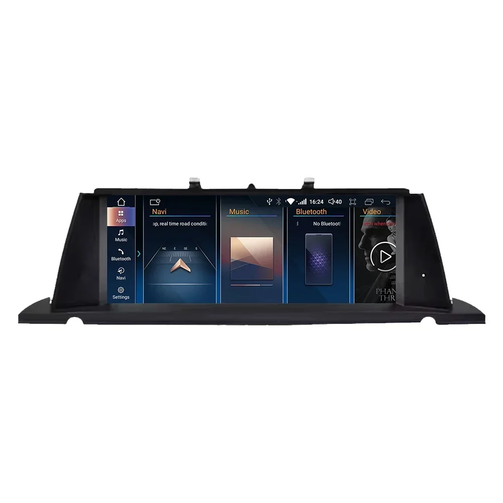 Wireless Carplay Android Auto Qualcomm 665 Car Digital Dashboard Multimedia Video Player Radio for   GT F07 5 Series 10.25inch