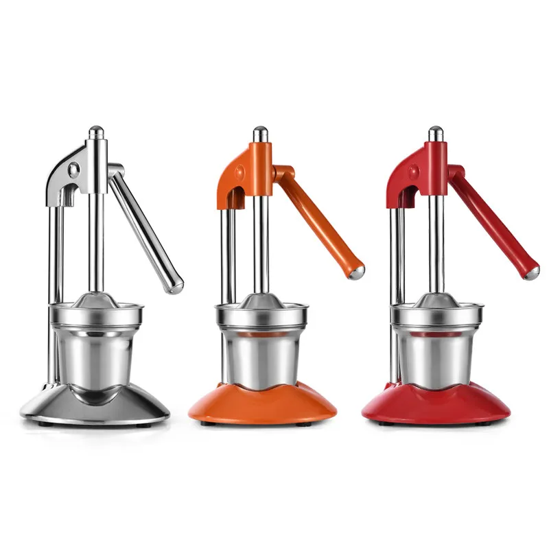 Manual Juicer 304 Stainless Steel Hand Juicing Artifact Household Commercial Orange Lemon Pomegranate Juicing