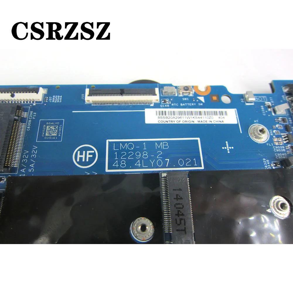 Imagem -03 - Csrzsz para Lenovo X1c Portátil Placa-mãe I54300u 8gb 122982 48.4ly07. 021 Testado Bom Alta Qualidade