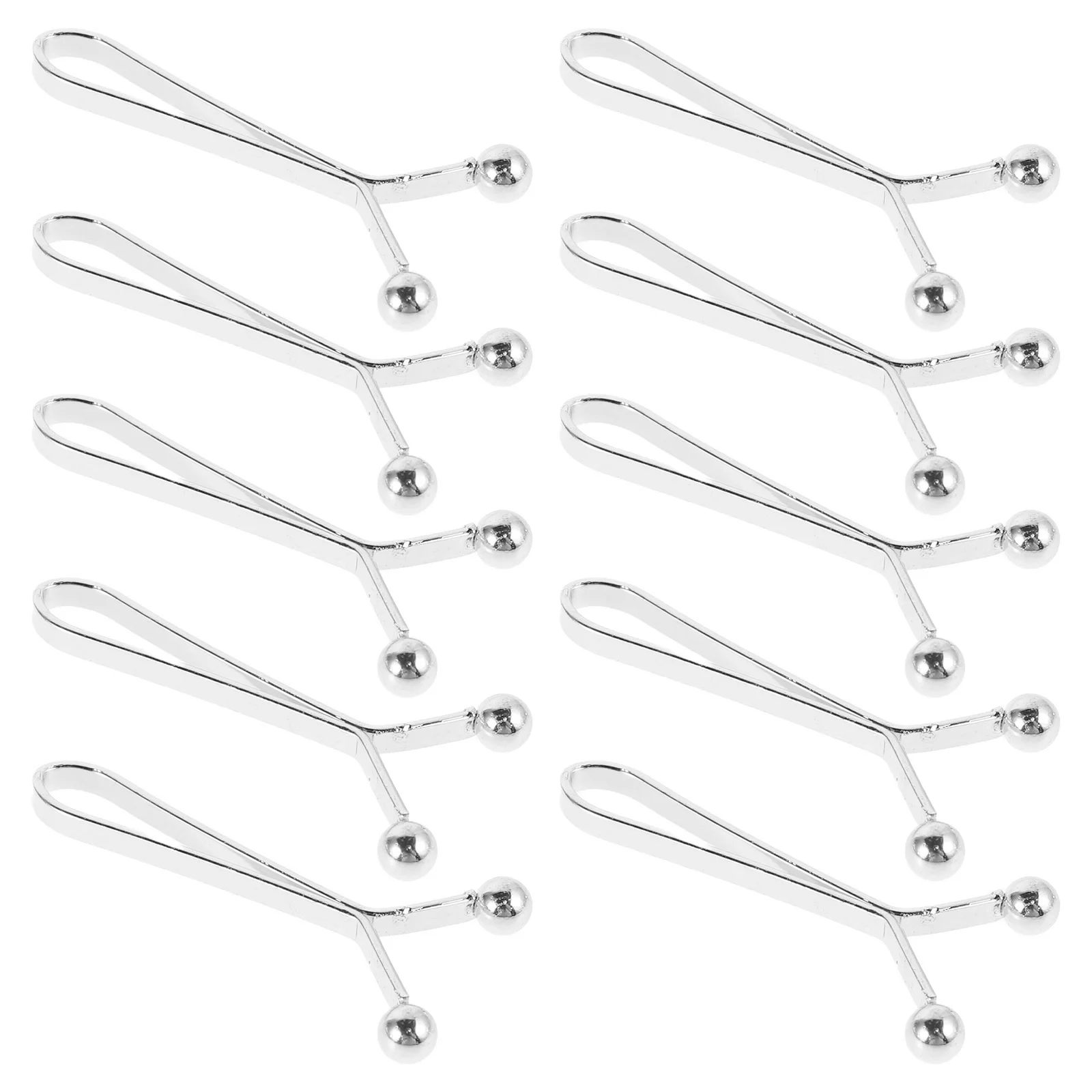 10 pz Clip Spille Hijab Per Le Donne Metallo Vita Tenditore Regolabile Multi-Funzione Spille Scialle Sciarpa Accessori Sciarpa Clip Fibbia