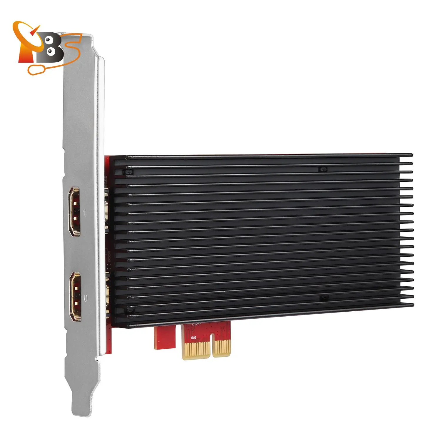 TBS6302X 4K Dual HDMI Capture Card for Live Streaming/Gaming/Conference Compatible with DVB Software Tvheadend Astra Kylone