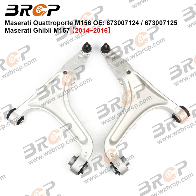 BRCP Pair Front Lower Suspension Control Arm For Maserati 