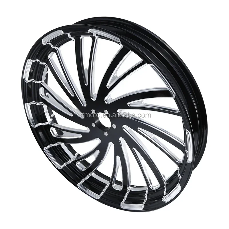 

XF2906C201-03-B 21" Front 18'' Rear Wheel Rim Disc Hub Fit For Harley Electra Glide 08-22 ABS