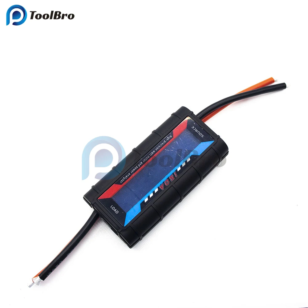 Imagem -04 - Precisão rc Watt Meter Power Analyzer Voltímetro Amperímetro dc 4.860v Lcd Digital rc Power Watt Detector Monitor 150a Alta