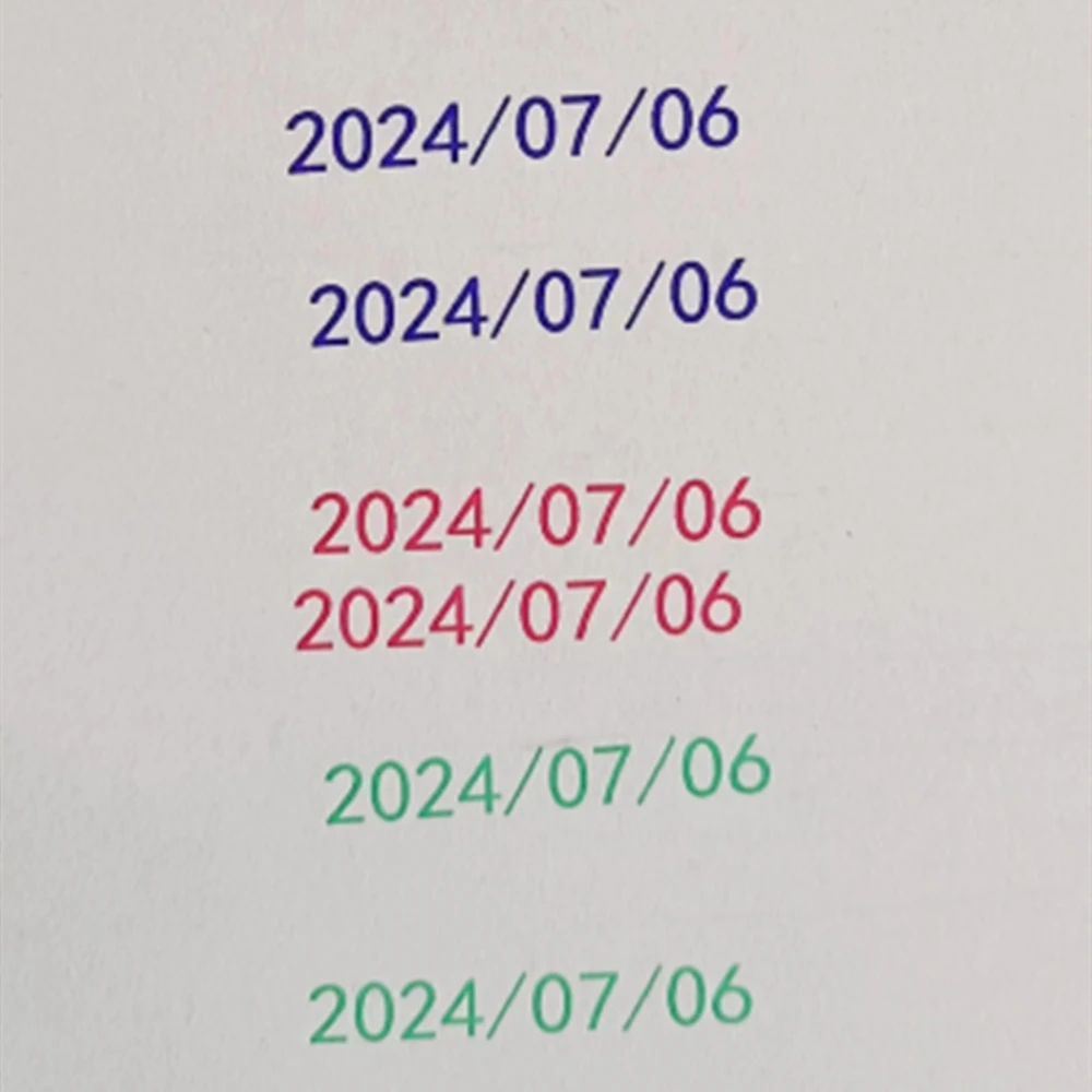 12.7mm Quick-drying Solvent Ink Cartridge Hand Inkjet Thermal Printer Ink Cartridge Red White Black Green Yellow Blue