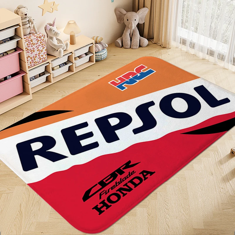 

Non-slip Mat A-Hondas Hallway Sleeping Room Rugs Washable Non-slip Kitchen Rug Aesthetic Bathmat Room Decorating Items Carpet