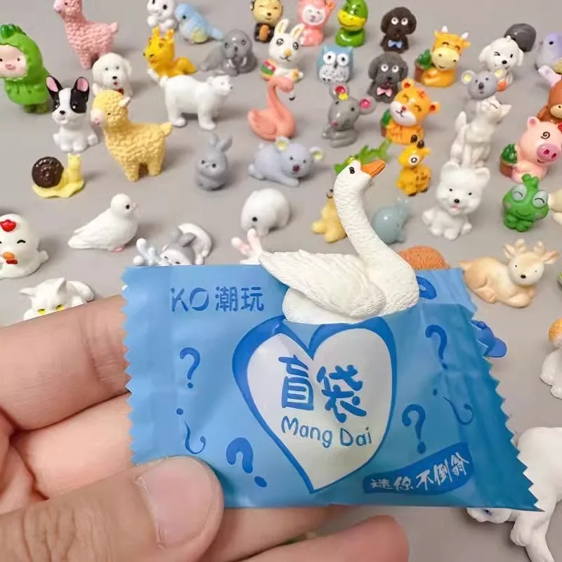 Mini Animal Blind Bag – Realistic Figure Surprise Toy for Kids, School Prize, Birthday Gift, 2026 New Mystery Box