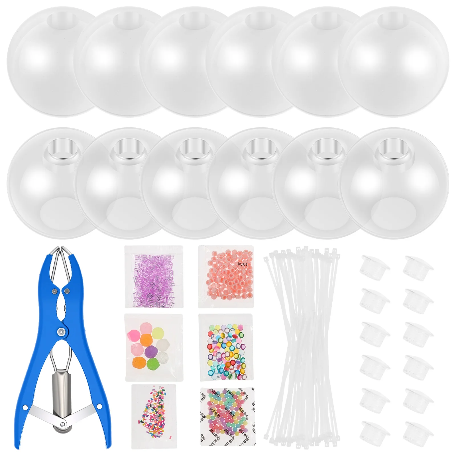 DIY Stressball-Bastelset: Angstlösendes Quetschball-Set, Handgemachte Stressball-Formmaterialien für ASMR-Entspannung