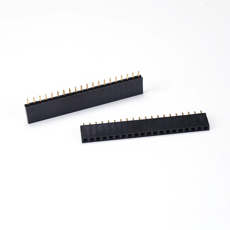 10 Stück 20-polige 2,54-mm-Einreihige Buchsenleiste Gerader Steckverbinder für Arduino 1x20 – Detail 3
