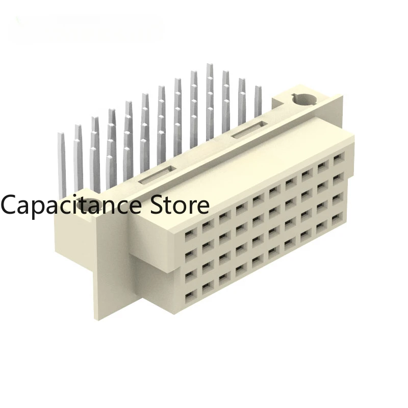 10PCS DIN41612 2.54mm four row male/female 90 degree needle socket 4 * 10P European style  connector