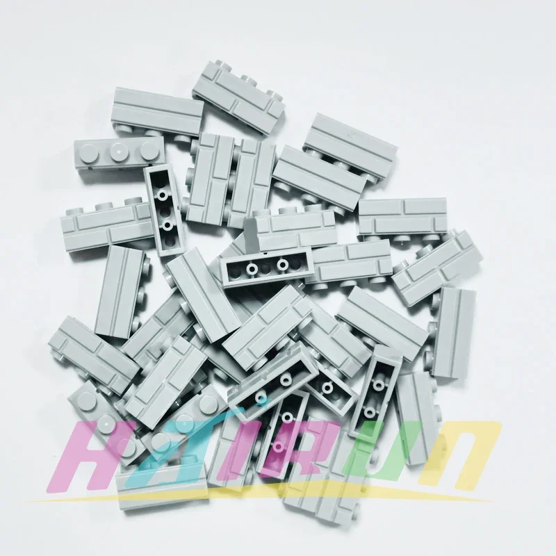 100 個壁レンガビルディングブロックシミュレーション都市 MOC ビルディングブロックモデル構築アクセサリー城建設子供のおもちゃ