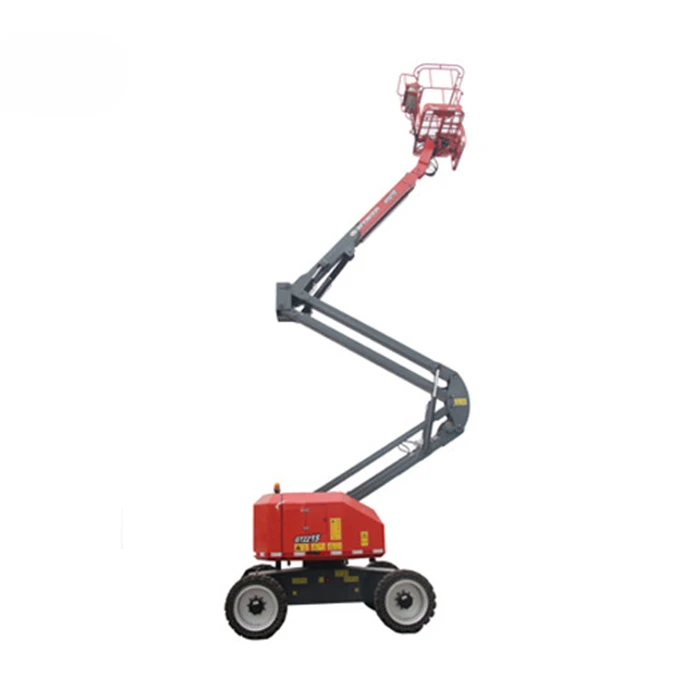 YG 200kg Lift Capacity Self-Propelled Articulating Boom Lift Work Platform Folding Arm Aerial Electric Lifting Platform