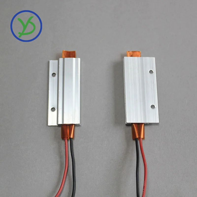 2pcs 60x28mm 12V 200°C Ptc Heating Element Heat Resistor Plate Aluminum Ptc Ceramic Heater Element Heating Parts