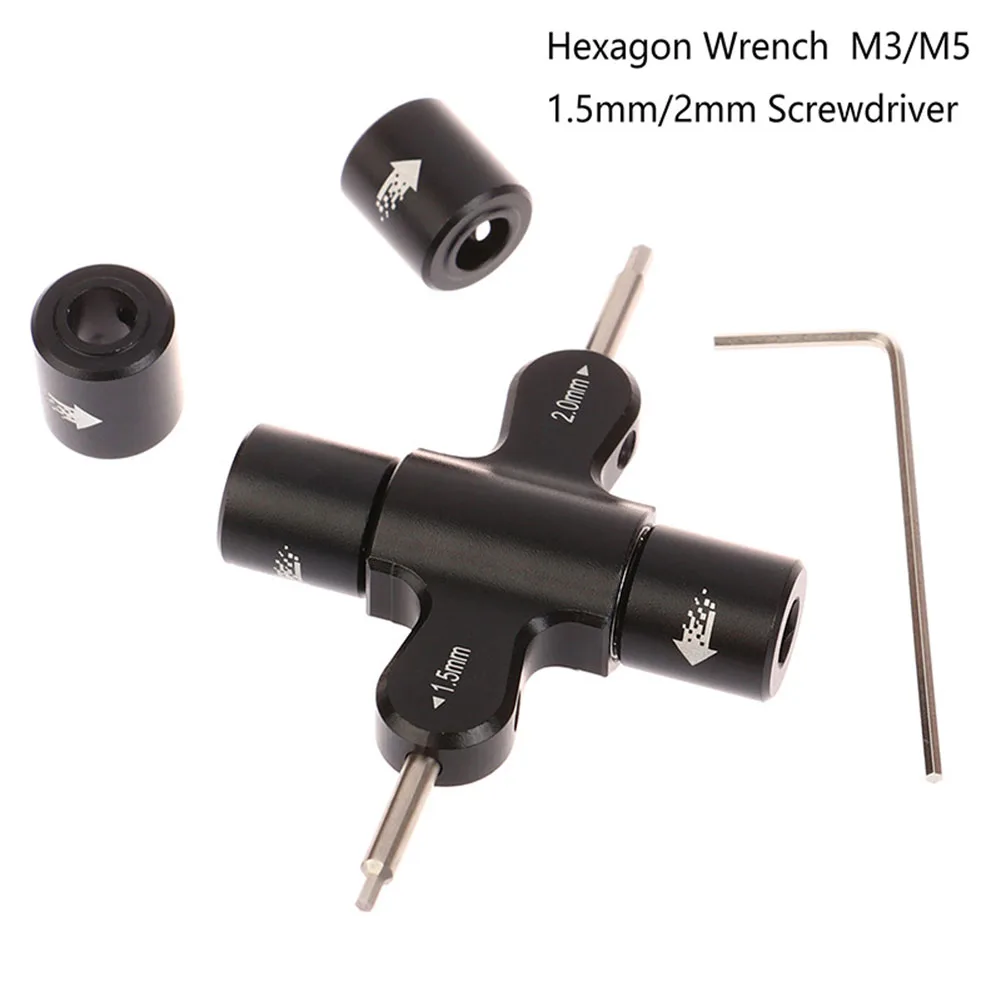 Efficient Prop Tool with Ratchet Functionality and Bearing for M5 Wrench Compatibility in For RC and FPV Applications
