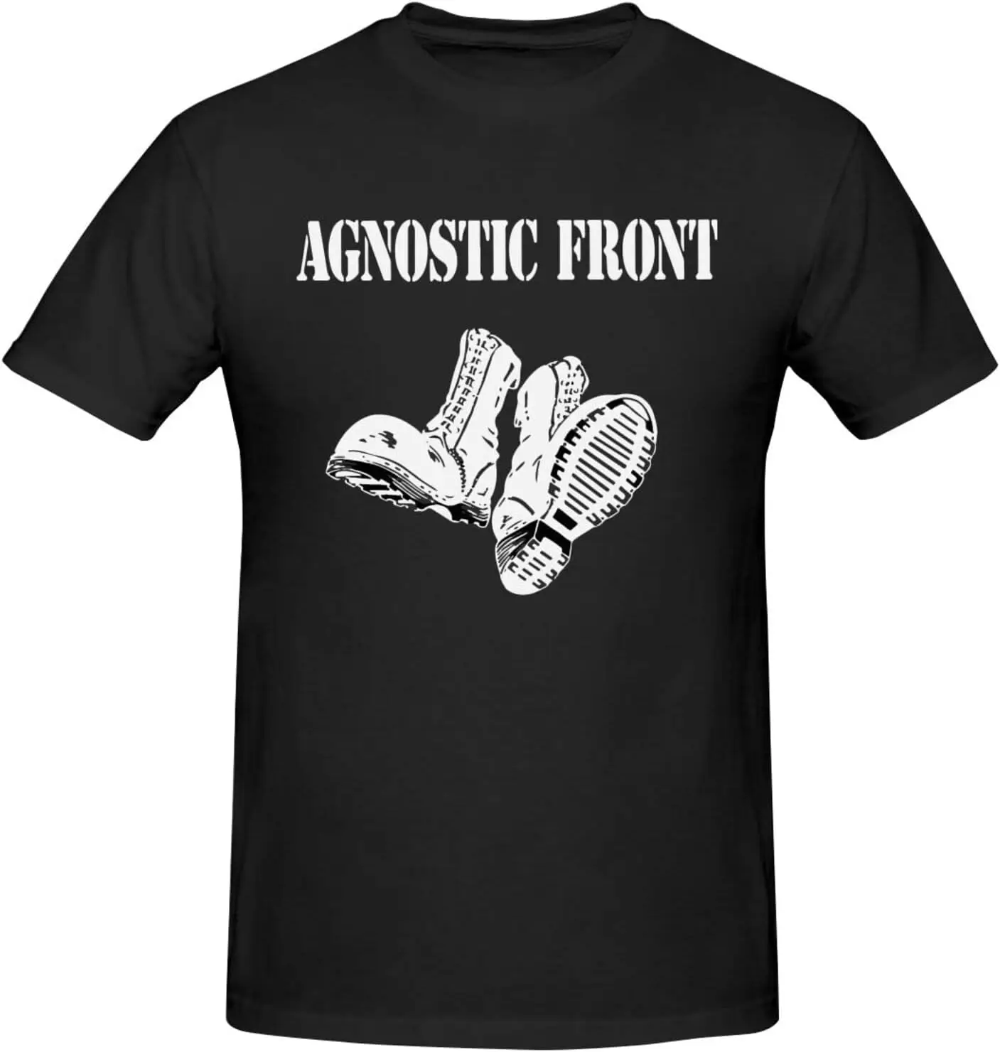 Agnostic Front Shirt Cotton Short Sleeve Tees High Quality 100%Cotton Short Sleeve