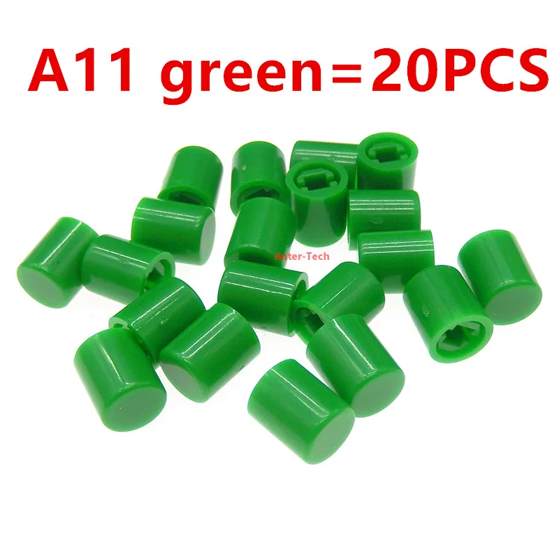 20/50Pcs Plastic Cap PS-22F03 Push Button Switch Lid Cover A03 A11 direct key switch cap for button switch high 10MM