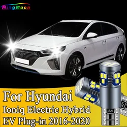 2Pcs T10 LED Bulbs  Interior Lamp For Hyundai Ioniq Electric Hybrid EV Plug-in 2016 2017 2018 2019 2020 Car License Plate Lights