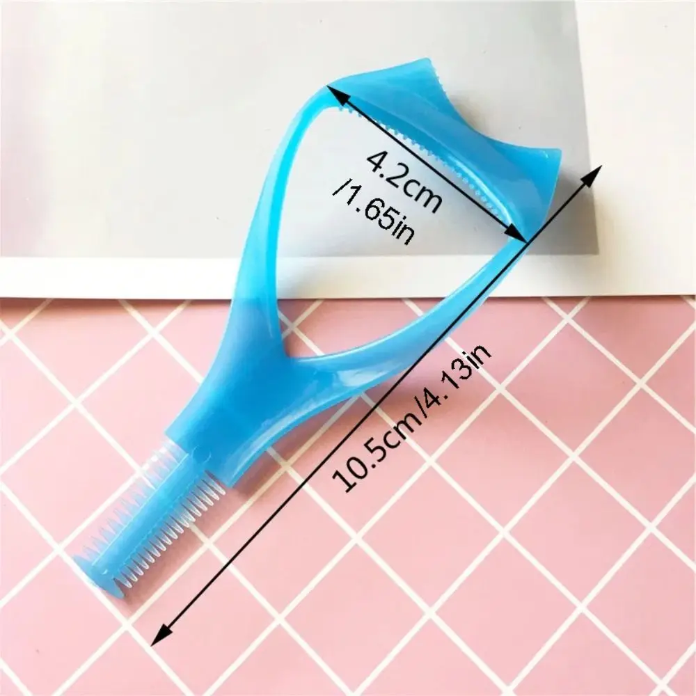 3 In 1 Mascara Shield Guard Cosmetic Accessories Plastic Eyelash Tools Local Warping Mascara Shield Eyelash Comb