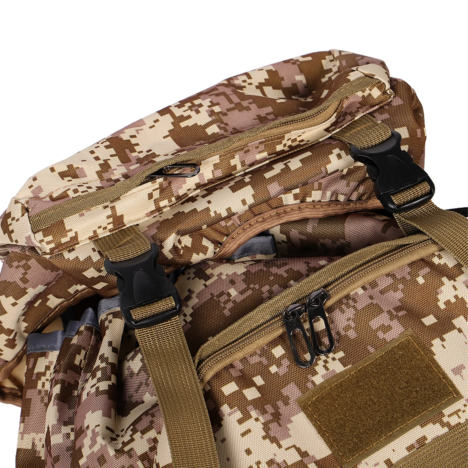 Waterproof Outdoor Hiking Backpack Large Capacity Camping Bag Multi-Pocket Adjustable Strap Portable for Trekking Cycling Hiking