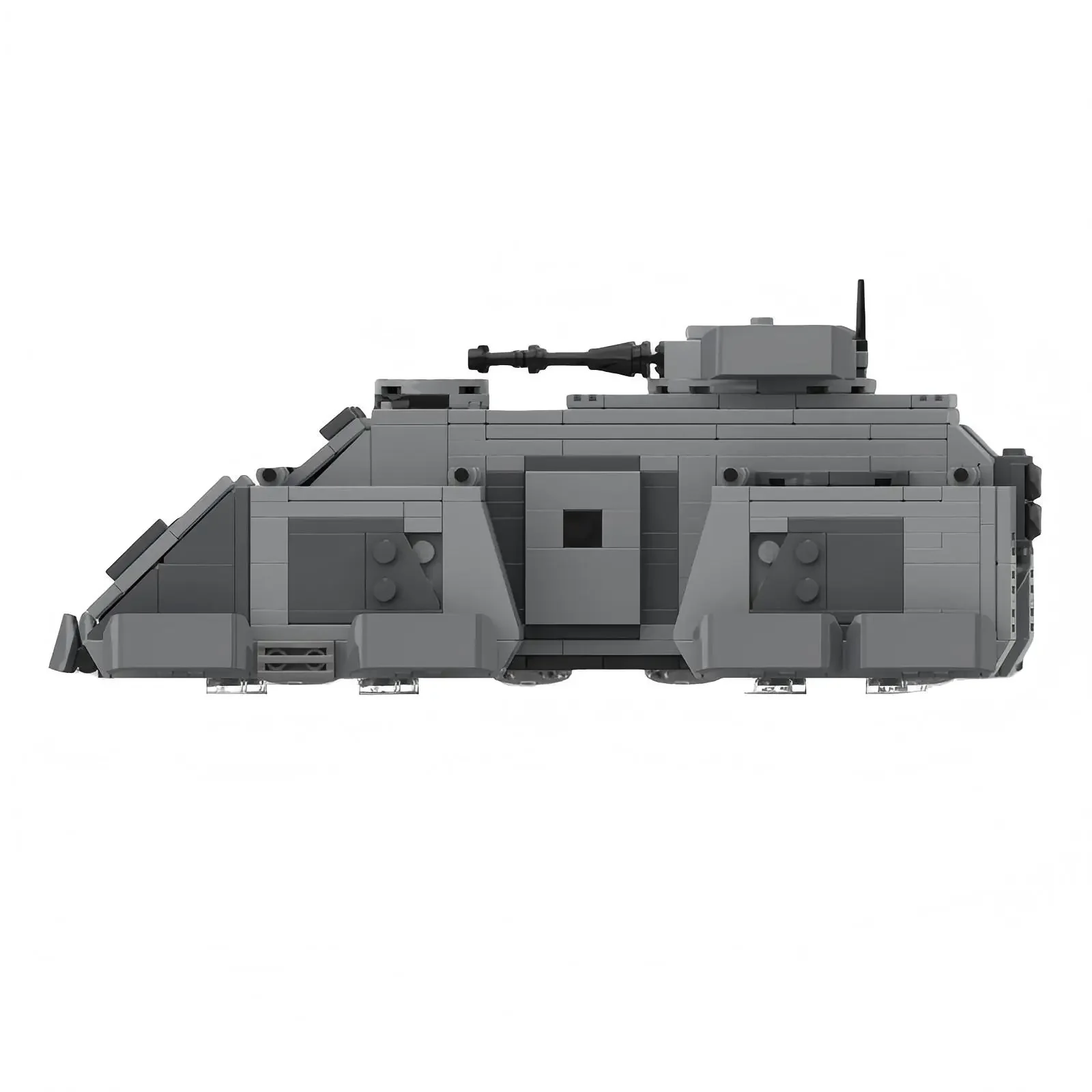 Idea Schweres Imperiales APC-Fahrzeug Bausteine MOC Space War Serie Panzermodell DIY Kinder-Puzzle Bausatz Spielzeug Geburtstagsgeschenk – Detail 4