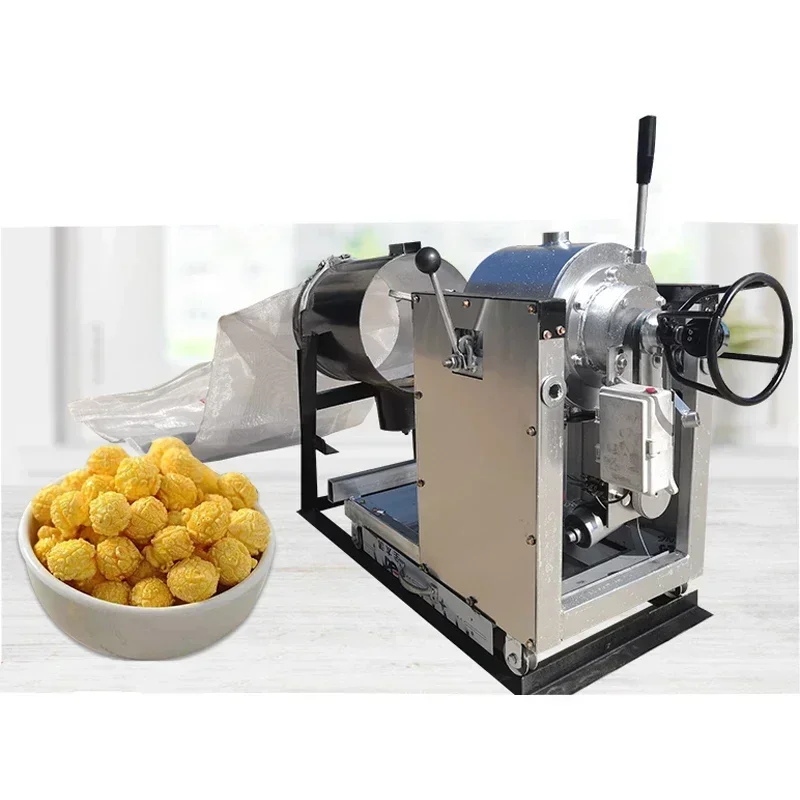 Puffed Rice Popcorn Machine / 5-6 Min Per Pot Fast Popcorn Making Machine