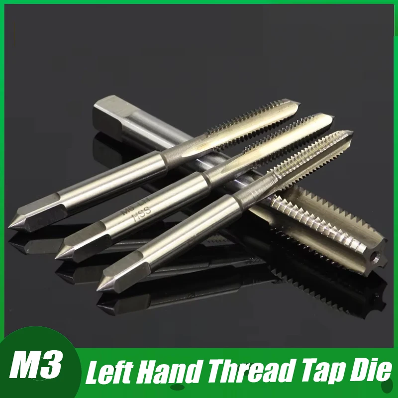 

Left Hand Thread Tap Die M3 M4 M5 M6 M8 M10 M12 M14 M16 M18 - M30 Metric Hand Tap Die Straight Flute Screw Thread Tap
