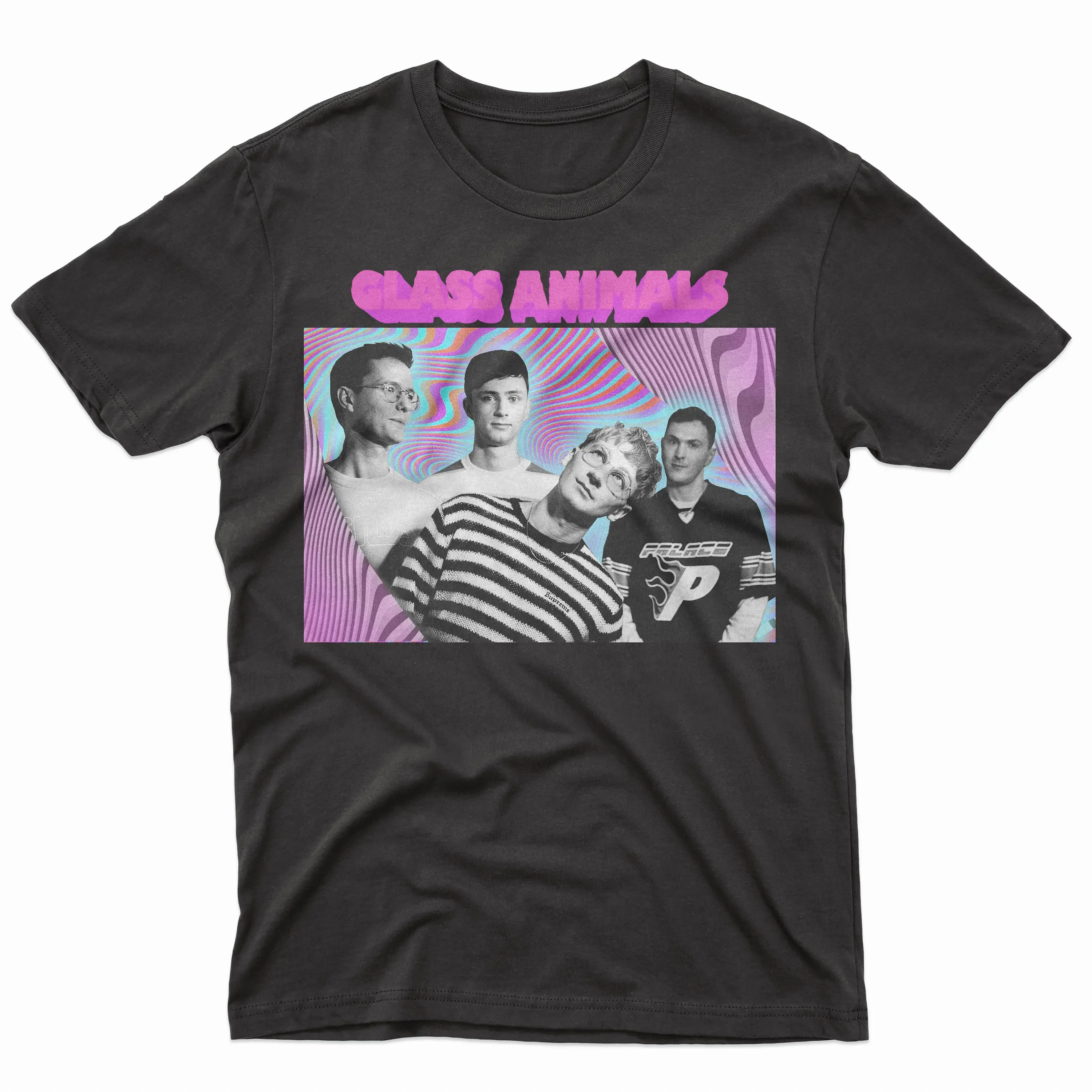 GLASS ANIMALS Shirt, Dave Bayley Fan Tees, Retro 90s Heat Waves