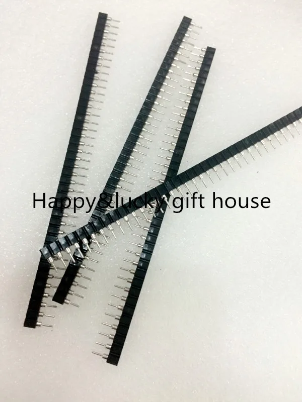 YYT 10PCS 2.54mm Round Female Header tin Single Row 40Pin, 0.1