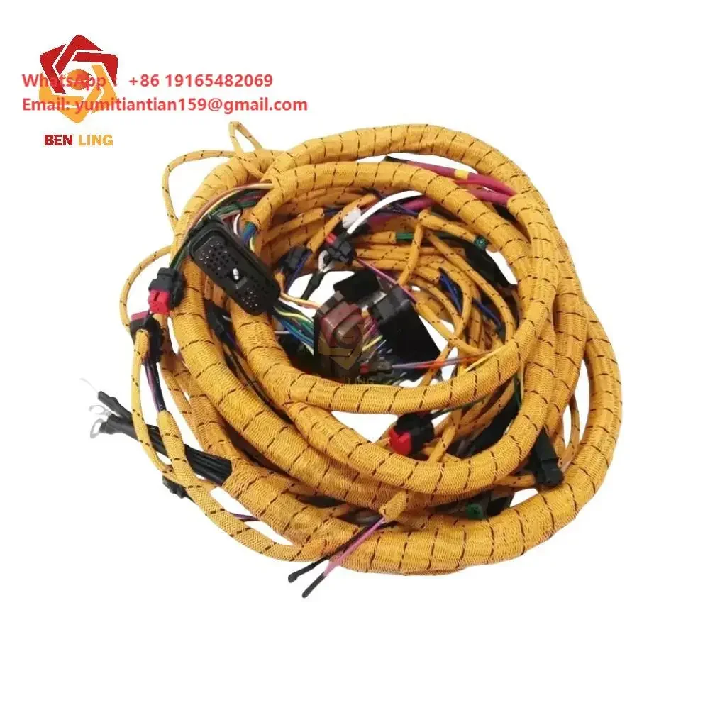 E345D 349D External Wiring Harness Excavator Parts Chassis Wiring Harness 319-0975 342-2990 Suitable for CATERPILLAR