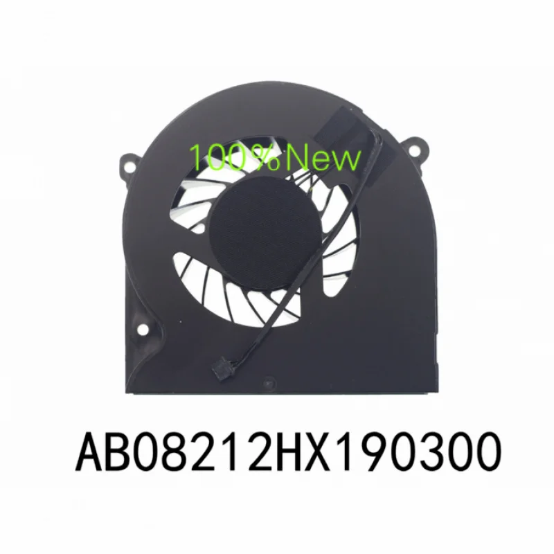 For Laptop CPU Cooling Fan AB08212HX190300 6-31-P7750-100 DC12V 0.50A 3-Pin