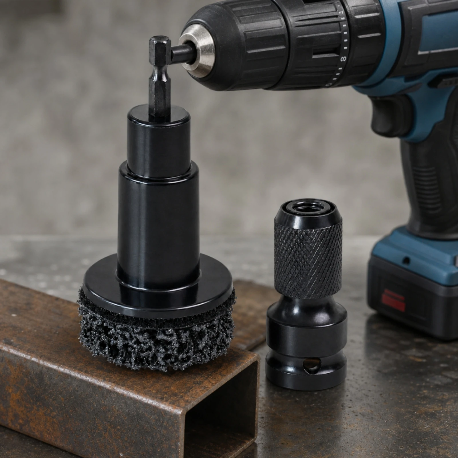 휠 허브 녹 제거 도구, 간편하게 설치 가능, 드릴로 - Power Tools Professional 리뷰 및 가격