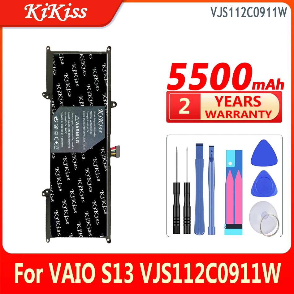 

5500mAh KiKiss Battery For Sony VAIO S13 VJS112C0911W VJS132C0711B VJS131C0211S VJS112C0111B